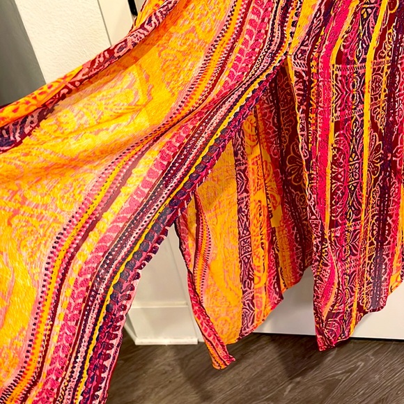 Xhilaration Tribal Maxi Dress Size M - Picture 5 of 11